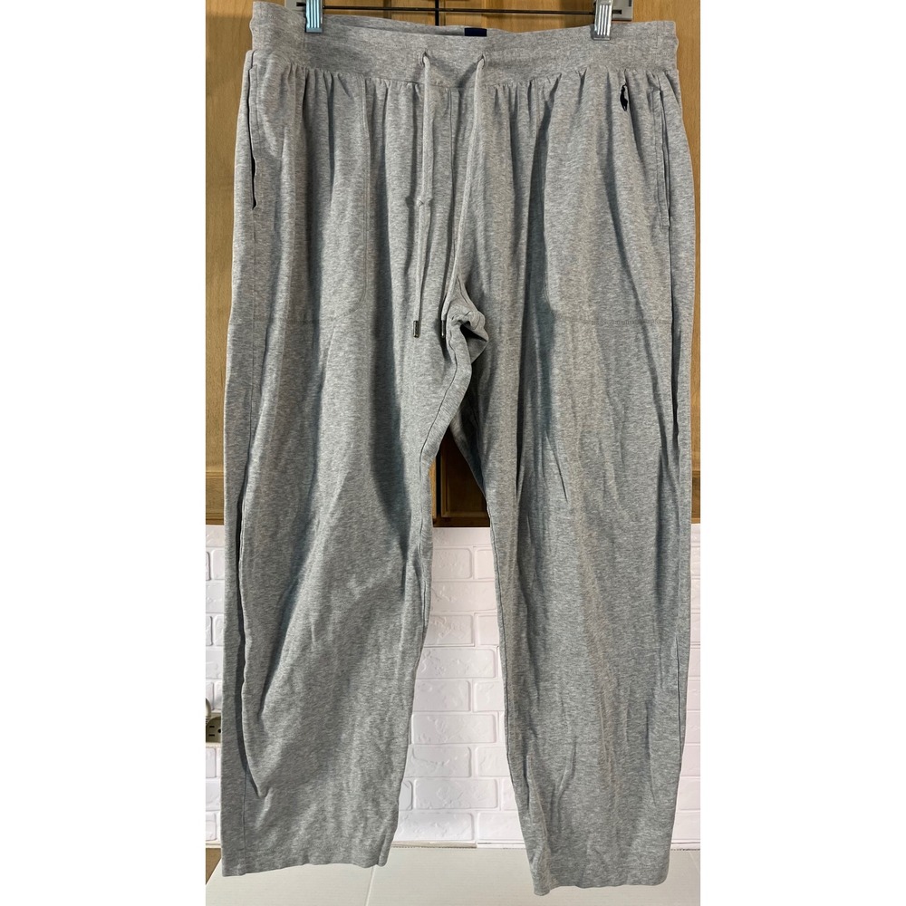 Polo Ralph Lauren Pajama Pants Mens XL Gray Sleepwear Lounge Knit Pony Logo